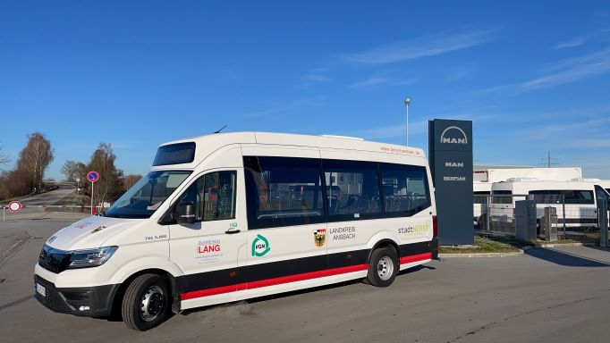 stadtbus der marke man modell tge